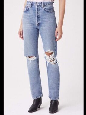 Agolde 90s pinch waist high rise straight leg